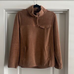 Cozy Brown Pullover Fleece